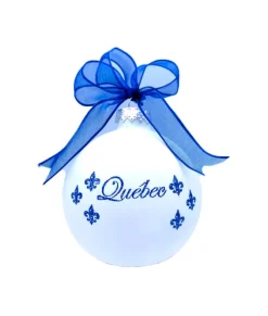Boule Blanche « Québec » à personnaliser