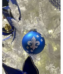 Boule bleue Québec à personnaliser