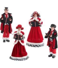 Canteurs de Noël style victorien, 18 pouces