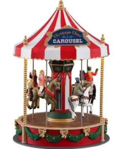 Carrousel de Noël, fonctionnant sur batterie