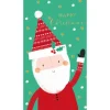 Carte de Noël unique, portefeuille cadeau, envoyer des cadeaux en argent, des billets ou des bons