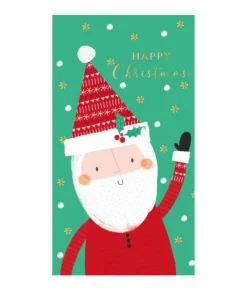 Carte de Noël unique, portefeuille cadeau, envoyer des cadeaux en argent, des billets ou des bons