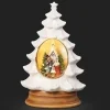 Chanteurs de Noël dans un arbre illuminé, 11 pouces
