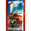 Chocolat chaud train de Noël