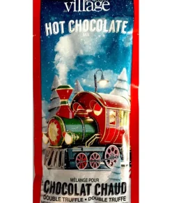 Chocolat chaud train de Noël