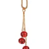 Décor à la maison, cintre de porte cloche rouge