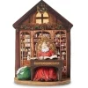 Décor de table, Père Noël à son bureau, lecture de lettres