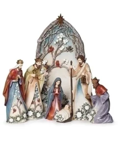 Décor de table, Scène de la Nativité