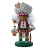 Décoration de table, bonhomme en pain d'épice, le boulanger