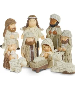 Décoration de table, ensemble de la Nativité (ensemble de 10)