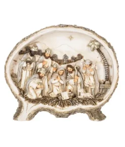 Décoration de table, figurine de la crèche