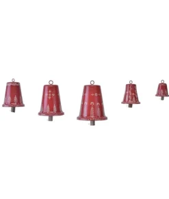 Décoration d'intérieur, Cinq cloches de style scandinave, de 9" à 3"