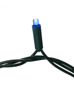 Ensemble de 50 lumières bleues DEL
