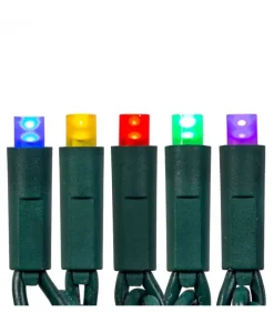 Ensemble de 50 lumières DEL multicolores