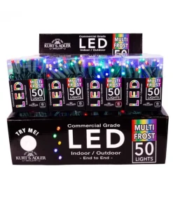 Ensemble de 50 lumières DEL multicolores