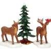 Figurines Lemax, Orignal et Pin, 3 pièces