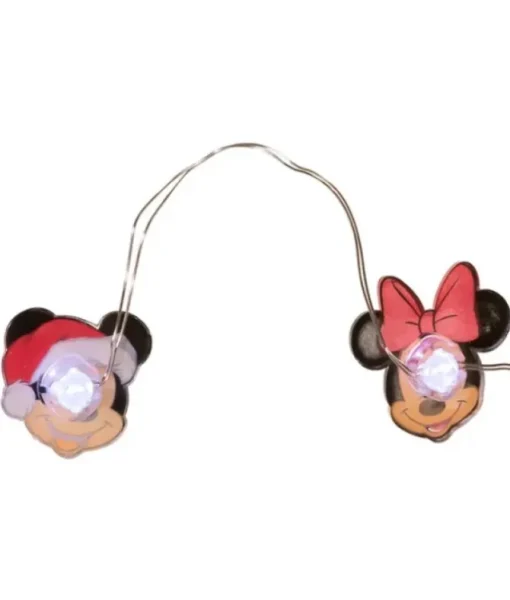 Guirlande lumineuse DEL Mickey et Minnie