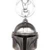 La collection Star Wars/Mandalorian, porte-clés casque Mandalorian