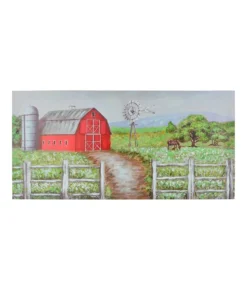 À la ferme, décor mural