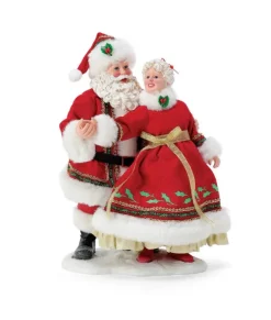 Monsieur et Madame Claus qui dansent
