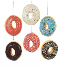 Ornement, beignet en mousse. Choix de couleurs