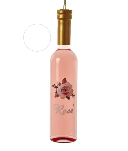 Ornement, Bouteille De Vin, Rosé