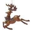 Ornement, cerf sautant, design rustique