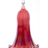 Ornement, Cloche en verre rose