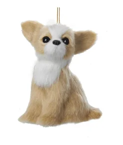 Ornement de chihuahua en peluche