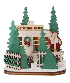 Ornement de pièce de table, lot d'arbres de Noël