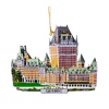 Ornement du Chateau Frontenac en laiton plat doré