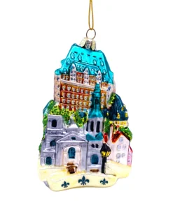 Ornement du Château Frontenac en verre