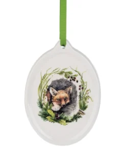 Ornement en céramique, Renard des bois