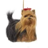 Ornement en peluche Yorkshire terrier