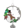 Ornement en zinc, "Dad, Snowman Like You"