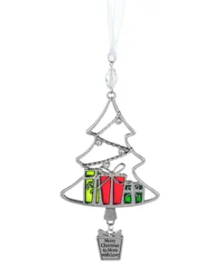 Ornement en zinc, "To Mom, With Love"