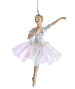 Ornement, figurine de ballet, tutu opalescent