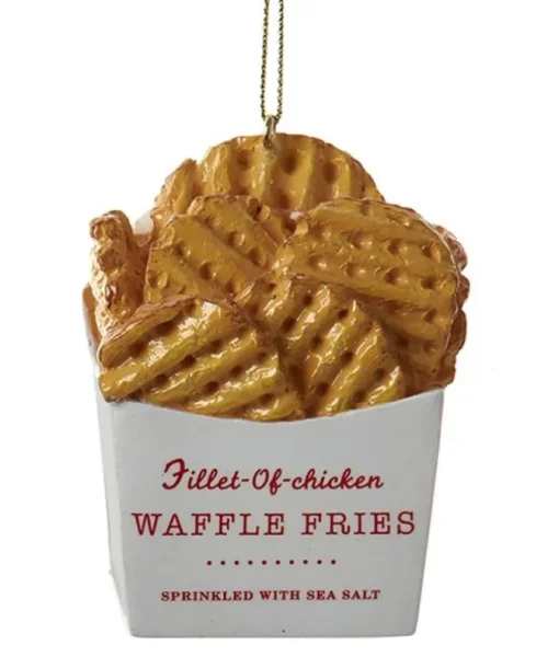 Ornement, frites gaufres