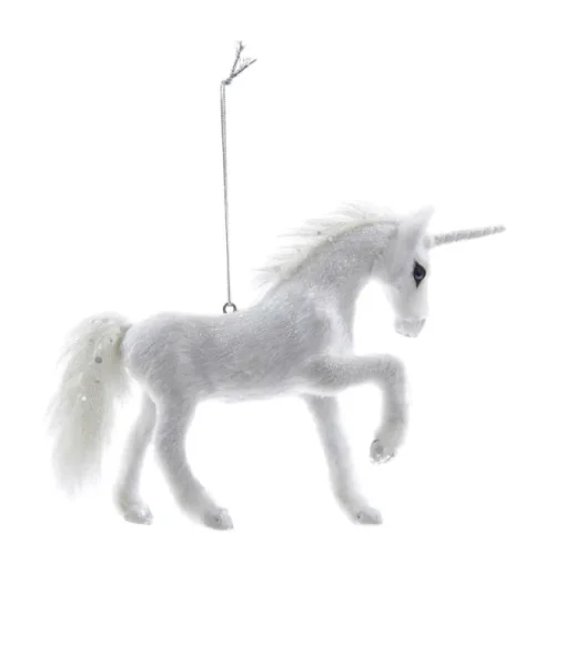 Ornement, licorne givrée, 4,5"