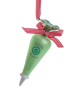 Ornement, poche à douille verte - "Holiday Sweetness"