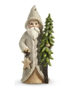 Ornement, Père Noël Belsnickel avec arbre
