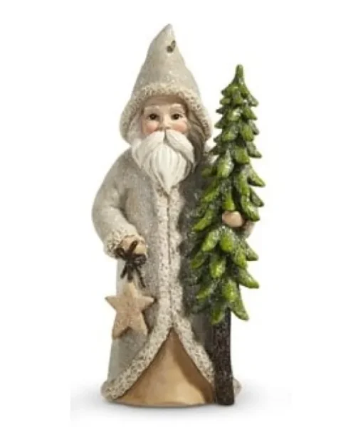Ornement, Père Noël Belsnickel avec arbre