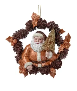 Ornement, Père Noël dans les bois