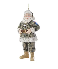 Ornement Père Noël militaire