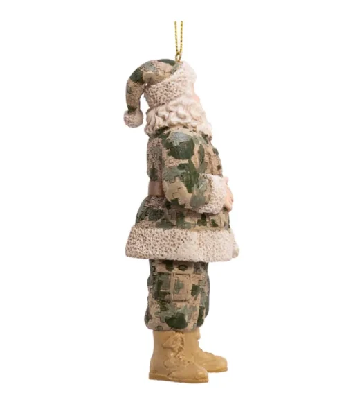 Ornement Père Noël militaire