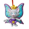 Ornement, princesse chaton avec ailes