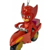 Ornement Pyjamasques Bibou rouge à moto