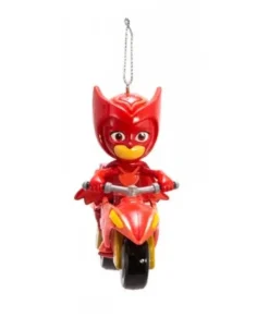 Ornement Pyjamasques Bibou rouge à moto