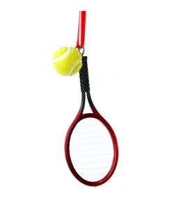 Ornement raquette de tennis