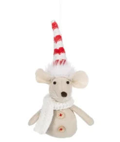 Ornement, souris d'hiver